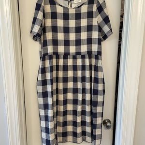 Orange creek midi dress